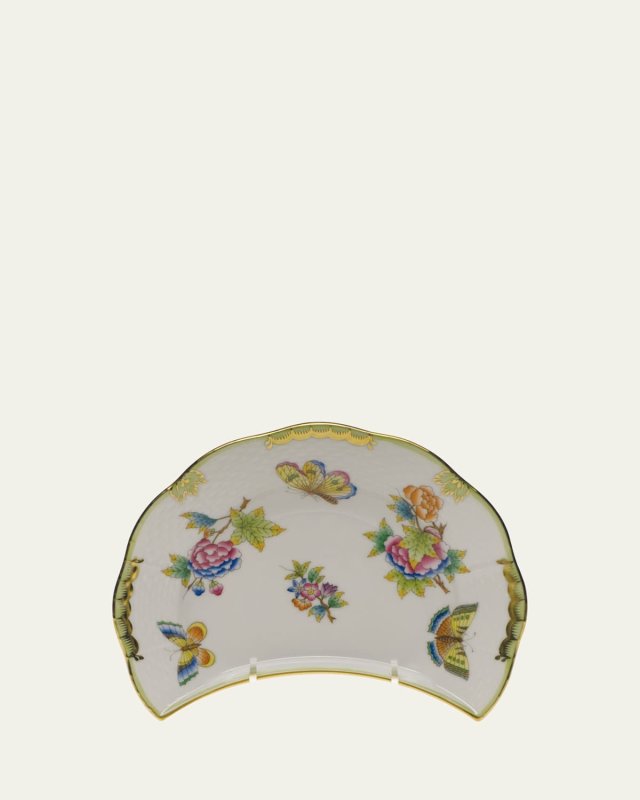 Queen Victoria Crescent Salad Plate